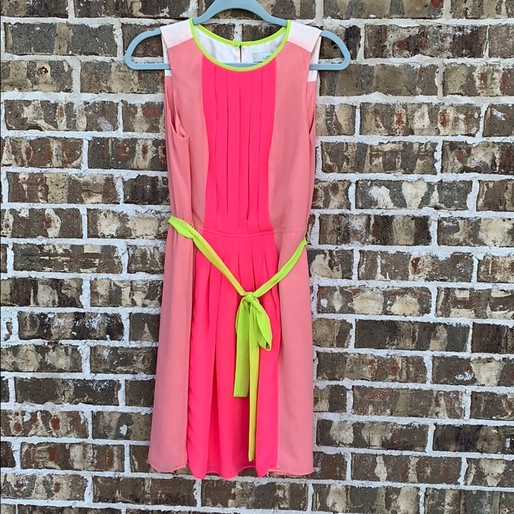 LOFT bright spring dress